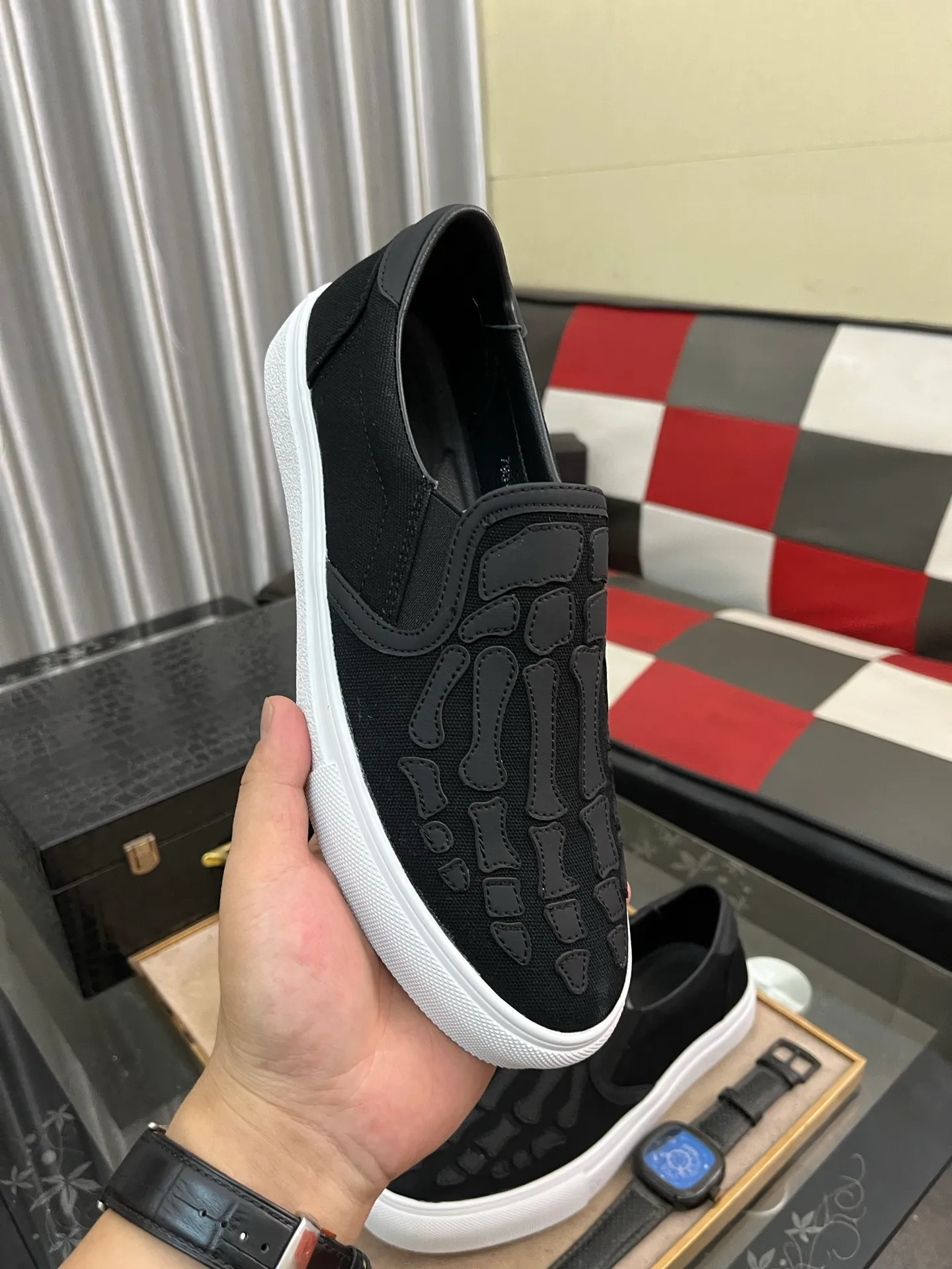 Men's men's shoes 💰420⌚️⌚️miri star shoes bone moral training shoes casual shoes amiri 2025 spring and summer star shoes bone moral training shoes micro-shaped body, the bone weaving pattern made of multi-layer genuine leather is more three-dimensional, slightly thicker and rich, and all elements are just right! The details are just right. Size: 38 to 442️⃣Colors available